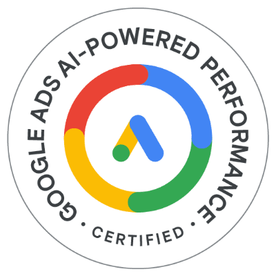 Google Skillshop certificate of completion: Google Ads AI-powered performance ads certification